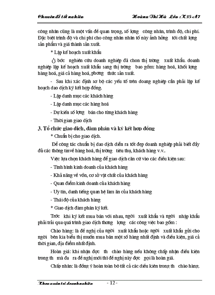image for page Một số Giải pháp nhằm thúc đẩy hoạt động Xuất khẩu hàng may mặc ở Công ty may Thăng Long làm chuyên đề tốt nghiệp của mình