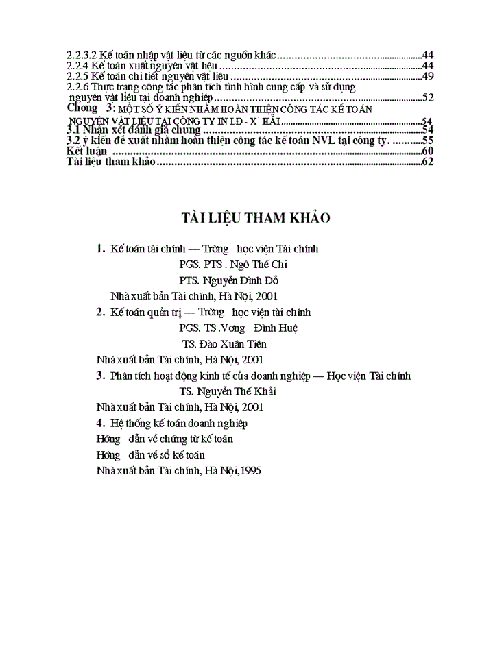 image for page Tổ chức công tác Kế toán Nguyên vật liệu tại Công ty in Lao động Xã hội