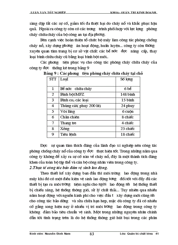 image for page Thực trạng công tác đảm bảo an toàn vệ sinh lao động tại Công ty cơ khí Hà Nội