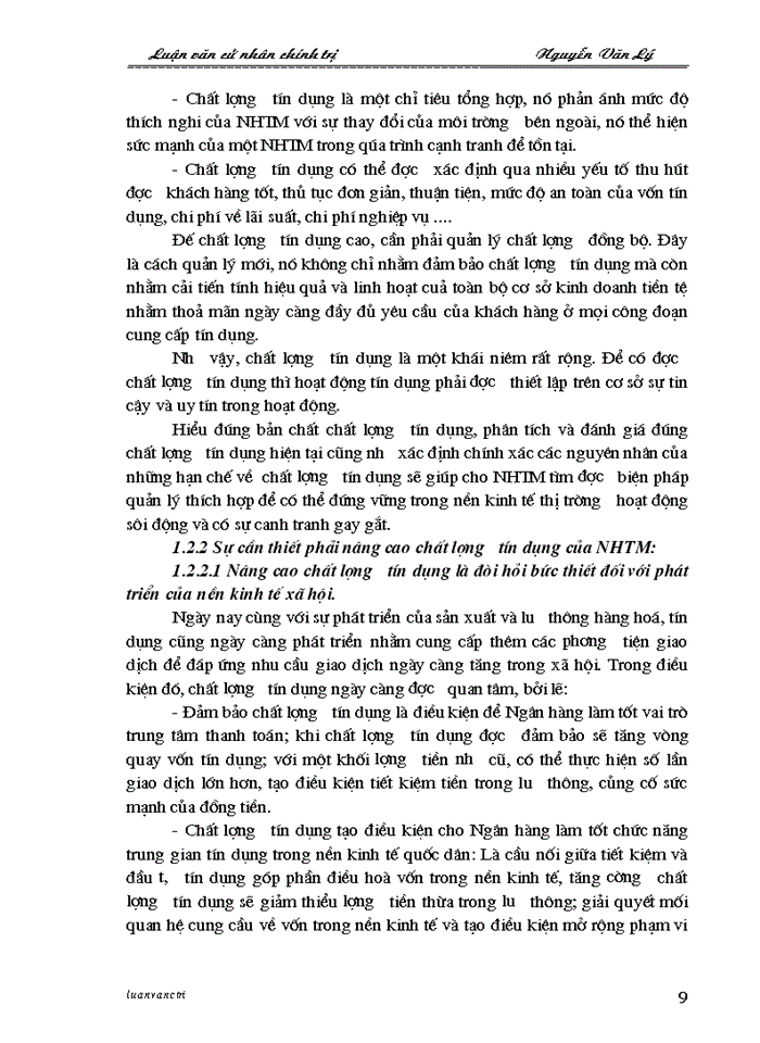 image for page Chất lượng tín dụng của các Ngân hàng Thương mại trên địa bàn tỉnh Hà Giang - Thực trạng và Giải pháp