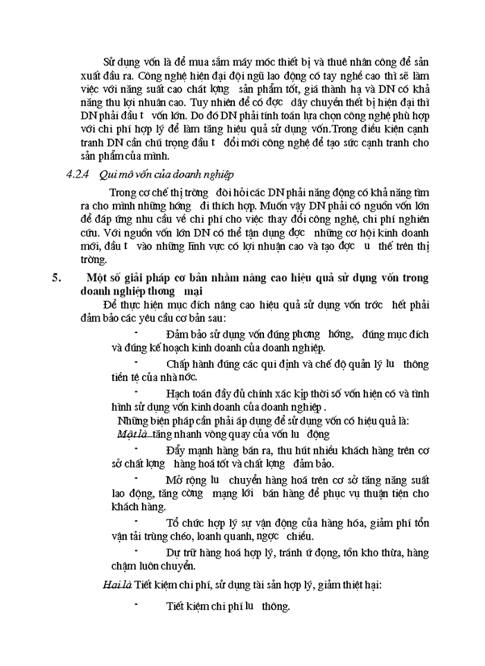 image for page Một số Giải pháp nâng cao hiệu quả huy động và sử dụng vốn ở Công ty Trách nhiệm Hữu hạn Thương mại và dịch vụ khoa học kỹ thuật Hà Nội