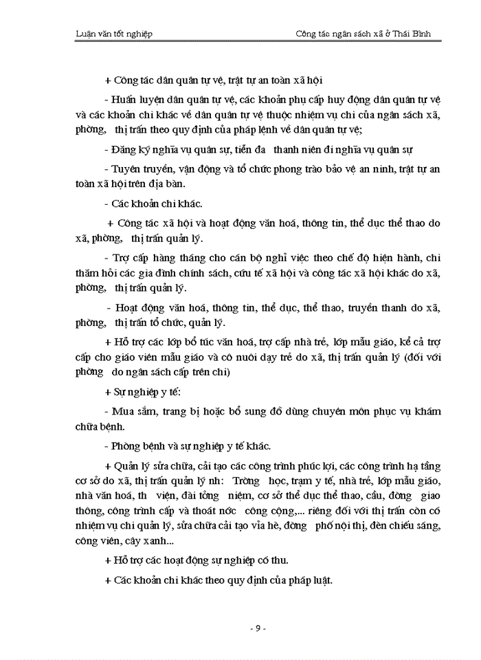 image for page Quản lý ngân sách trên địa bàn tỉnh ở Thái Bình - Thực trạng và Giải pháp
