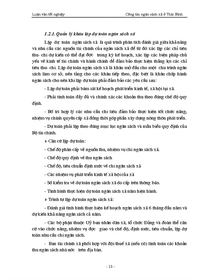 image for page Quản lý ngân sách trên địa bàn tỉnh ở Thái Bình - Thực trạng và Giải pháp