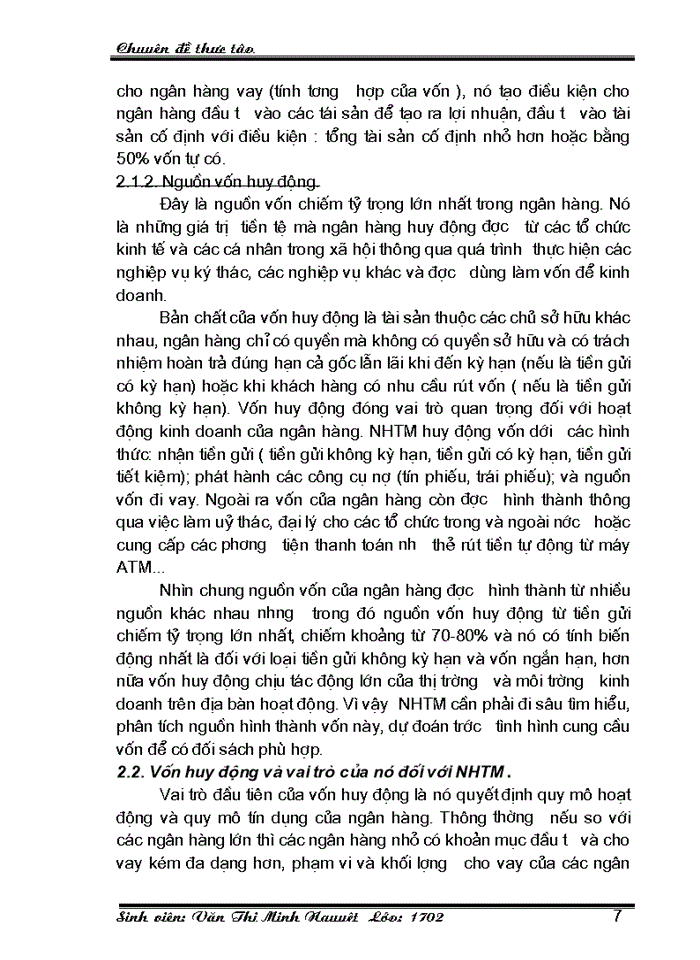 image for page Giải pháp nâng cao hiệu quả hoạt động Kế toán huy động vốn tại Ngân hàng Ngoại thương Hà Nội