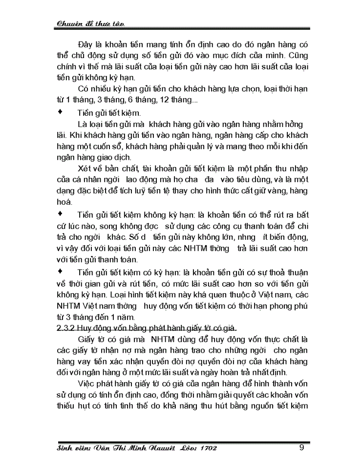image for page Giải pháp nâng cao hiệu quả hoạt động Kế toán huy động vốn tại Ngân hàng Ngoại thương Hà Nội