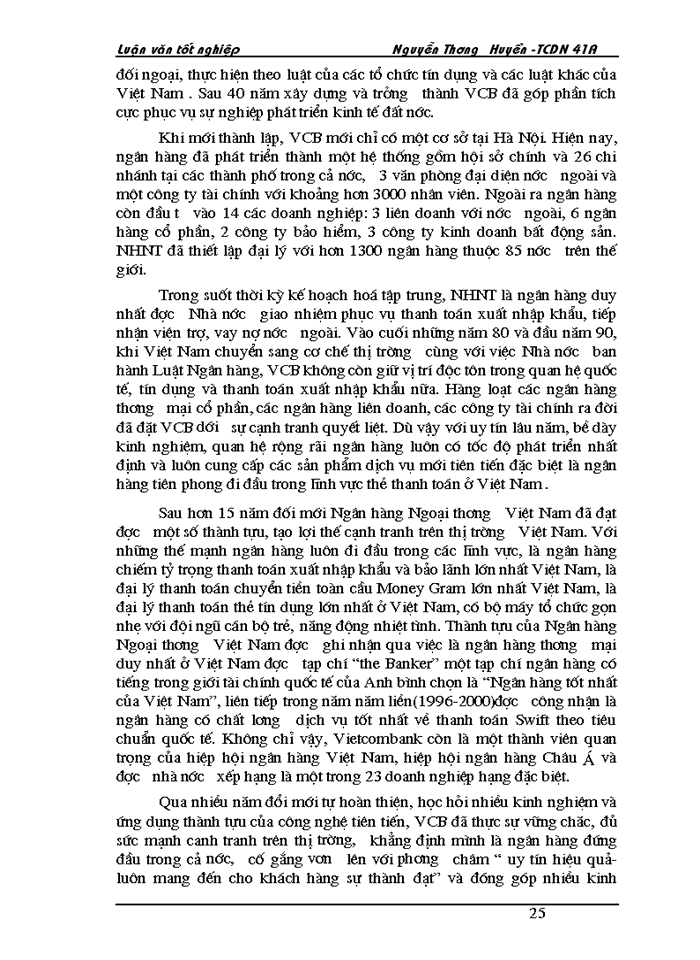 image for page Giải pháp phát triển thị trường Kinh doanh thẻ tín dụng của Ngân hàng Ngoại Thương Việt Nam