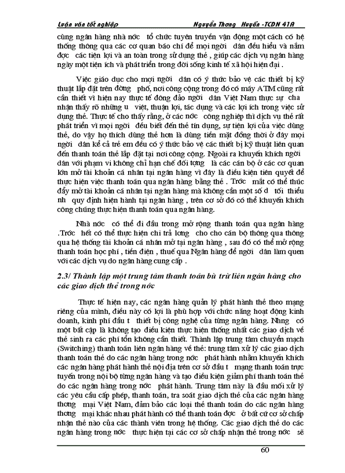 image for page Giải pháp phát triển thị trường Kinh doanh thẻ tín dụng của Ngân hàng Ngoại Thương Việt Nam