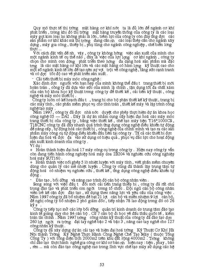 image for page Một số phương hướng và biện pháp cơ bản nhằm nâng cao chất lượng sản phẩm tại Công ty Cơ Khí Hà Nội hameco