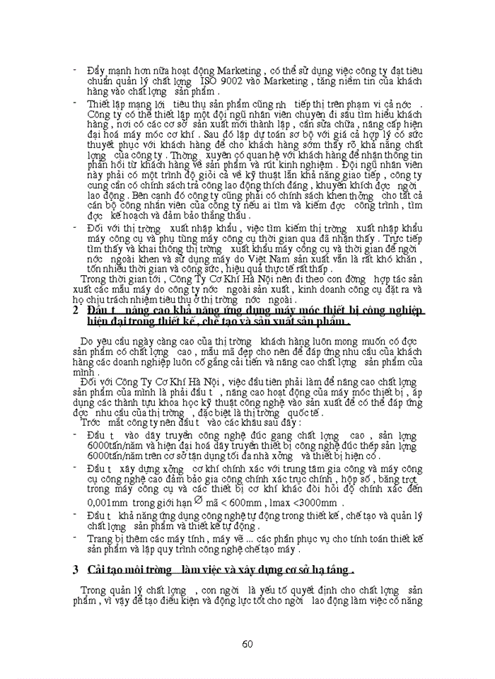 image for page Một số phương hướng và biện pháp cơ bản nhằm nâng cao chất lượng sản phẩm tại Công ty Cơ Khí Hà Nội hameco