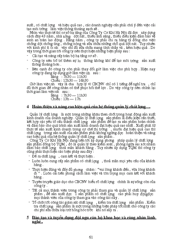image for page Một số phương hướng và biện pháp cơ bản nhằm nâng cao chất lượng sản phẩm tại Công ty Cơ Khí Hà Nội hameco