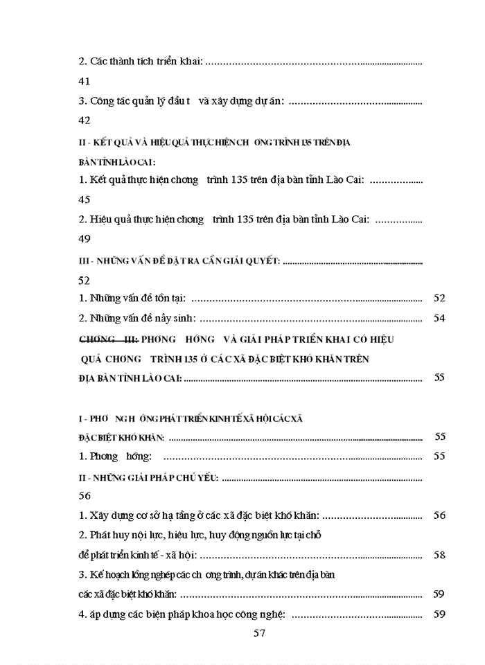 image for page Thực trạng và Giải pháp triển khai có hiệu quả Chương trình 135 trên địa bàn tỉnh Lào Cai