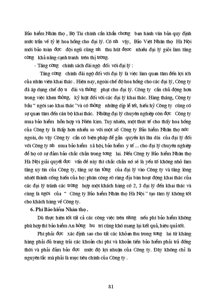image for page Thực Trạng triển khai Bảo hiểm Nhân thọ và công tác triểNhập khẩuhai Bảo hiểm An hưởng hưu trí tại Công ty Bảo hiểm Nhân thọ Hà Nội