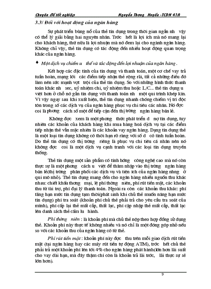 image for page Giải pháp phát triển thị trường Kinh doanh thẻ tín dụng của Ngân hàng Ngoại Thương Việt Nam