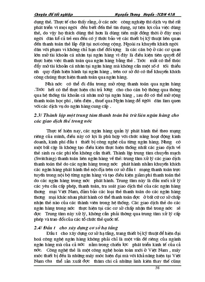 image for page Giải pháp phát triển thị trường Kinh doanh thẻ tín dụng của Ngân hàng Ngoại Thương Việt Nam