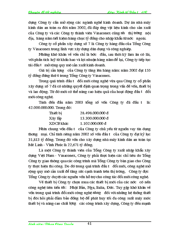 image for page Đầu tư nhằm nâng cao năng lực cạnh tranh của Công ty cổ phần Xây dựng số 7