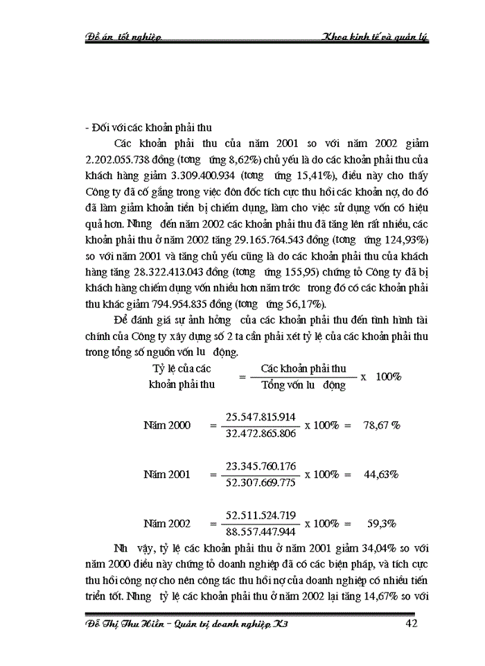 image for page Phân tích tình hình tài chính của Công ty Xây dựng số 2
