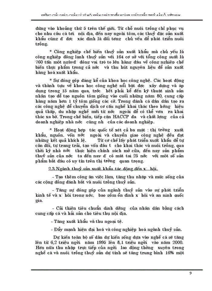 image for page Những Giải pháp quản lý vĩ mô nhằm phát triển Xuất khẩu thuỷ sản Việt Nam đến năm 2005