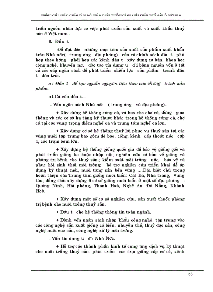 image for page Những Giải pháp quản lý vĩ mô nhằm phát triển Xuất khẩu thuỷ sản Việt Nam đến năm 2005