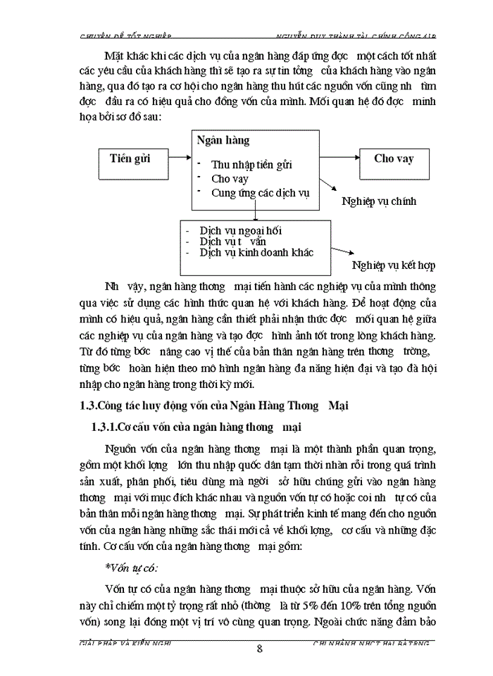 image for page Giải pháp tăng cường và nâng cao hiệu quả công tác huy động tiền gửi dân cư tại Chi nhánh Ngân hàng Công thương Hai Bà Trưng