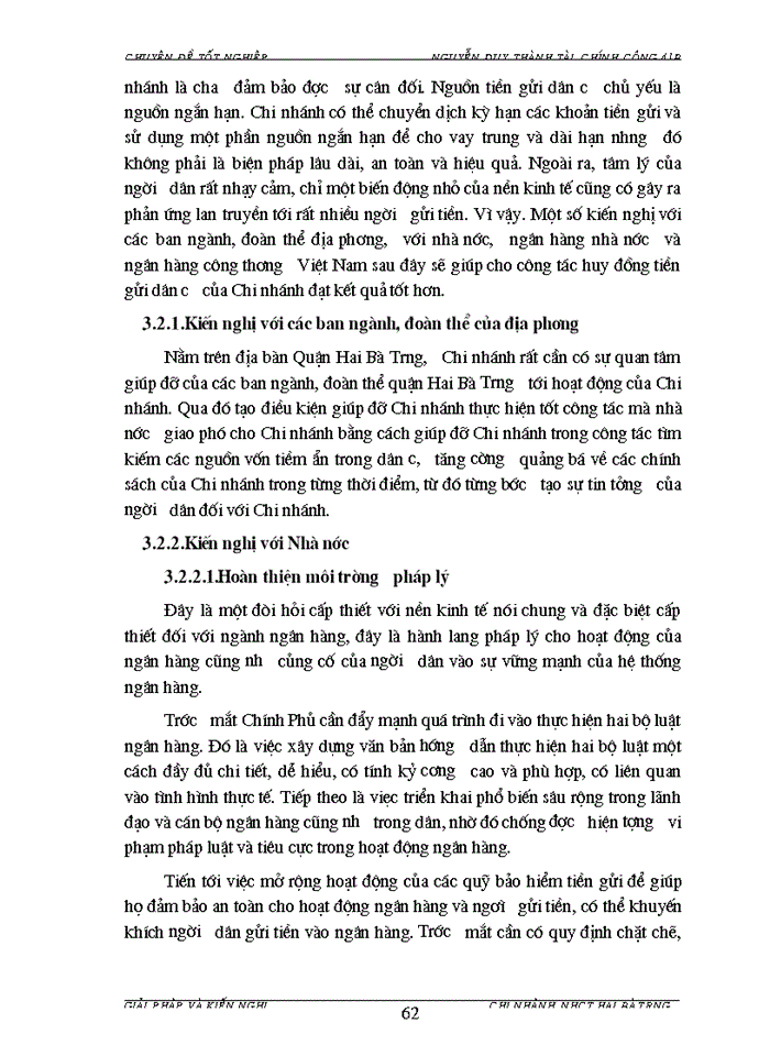image for page Giải pháp tăng cường và nâng cao hiệu quả công tác huy động tiền gửi dân cư tại Chi nhánh Ngân hàng Công thương Hai Bà Trưng