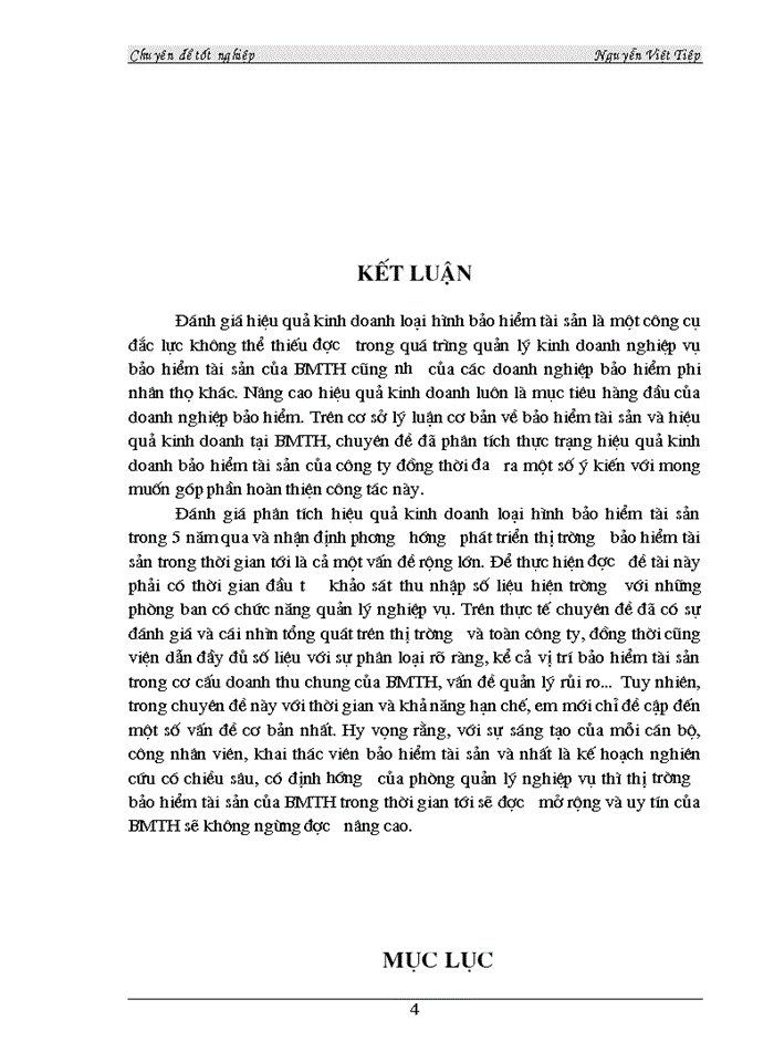image for page Phân tích hiệu quả Kinh doanhloại hình Bảo hiểm tài sản tại Công ty Bảo Minh Thanh Hoá