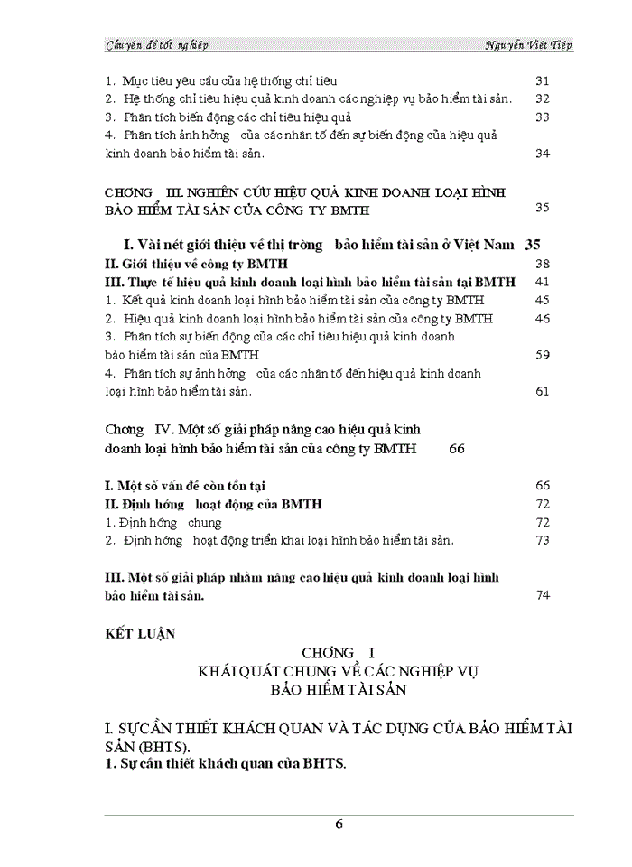 image for page Phân tích hiệu quả Kinh doanhloại hình Bảo hiểm tài sản tại Công ty Bảo Minh Thanh Hoá