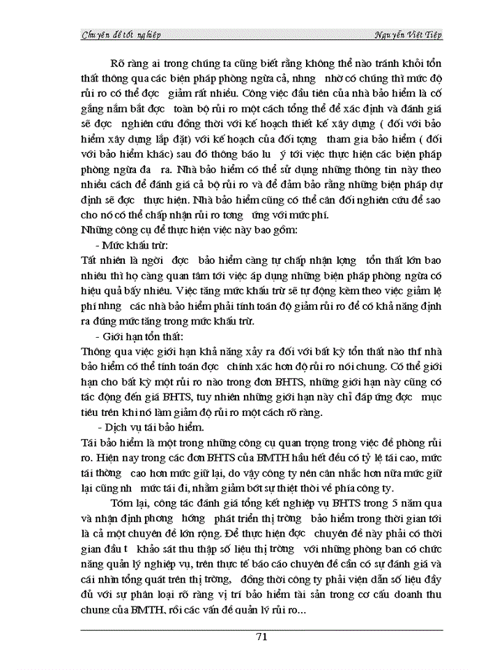 image for page Phân tích hiệu quả Kinh doanhloại hình Bảo hiểm tài sản tại Công ty Bảo Minh Thanh Hoá