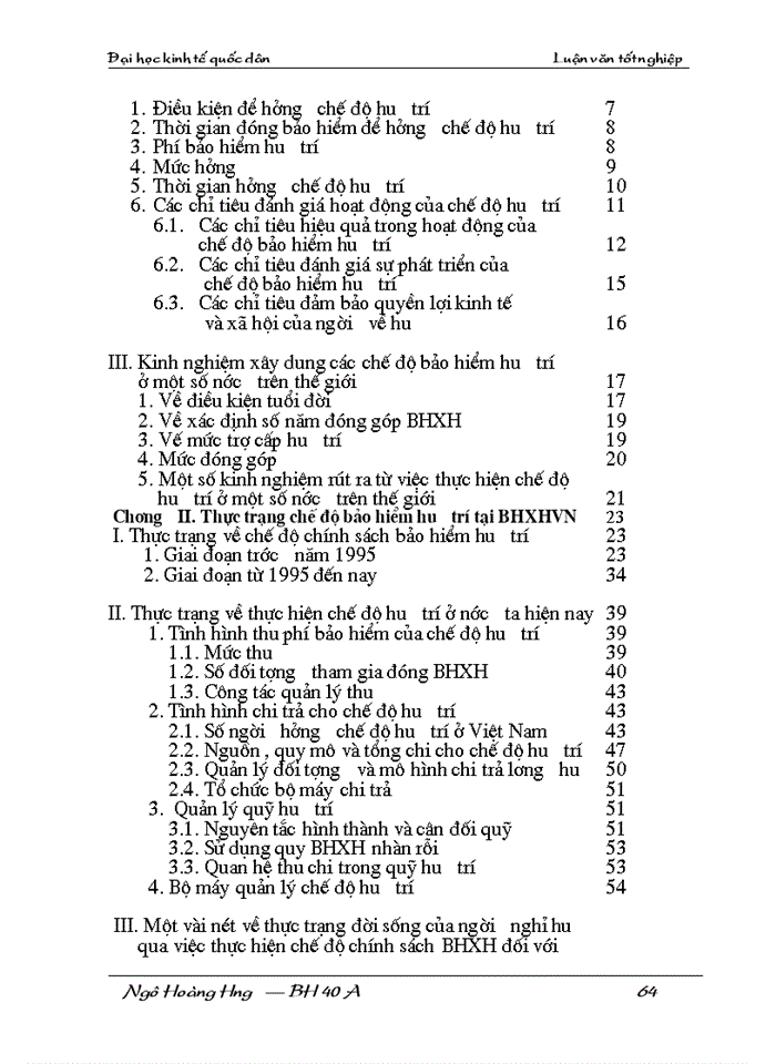 image for page Thực trạng và Giải pháp về chế độ Bảo hiểm Xã hội hưu trí tại Việt Nam