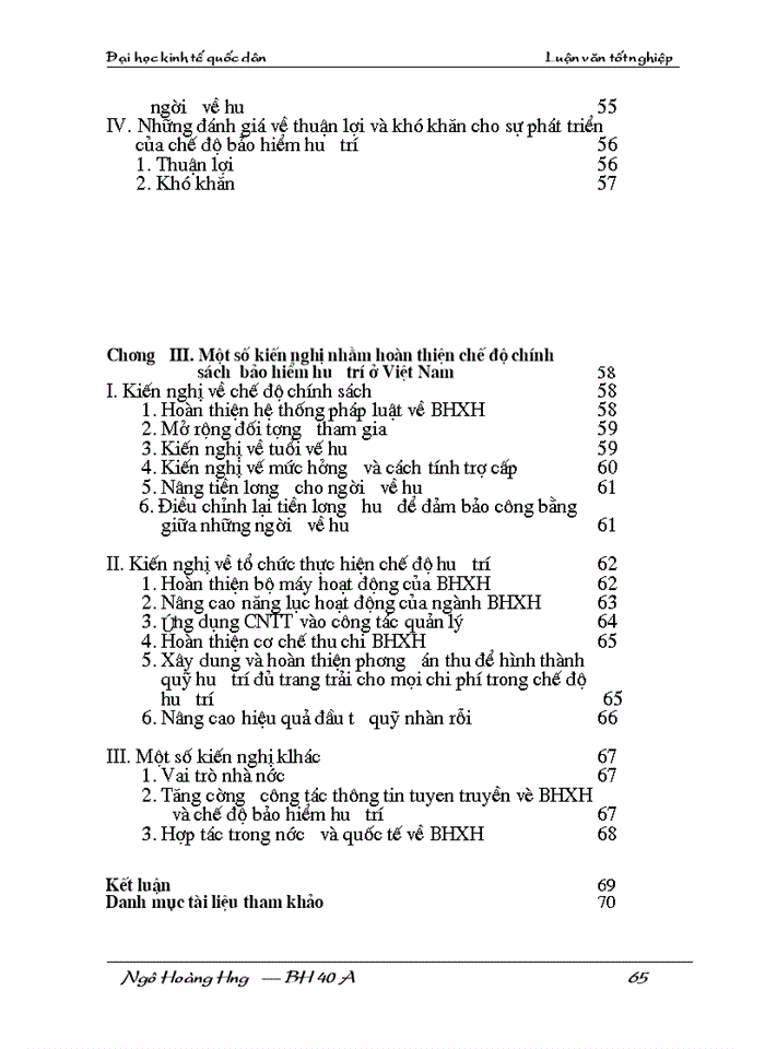 image for page Thực trạng và Giải pháp về chế độ Bảo hiểm Xã hội hưu trí tại Việt Nam