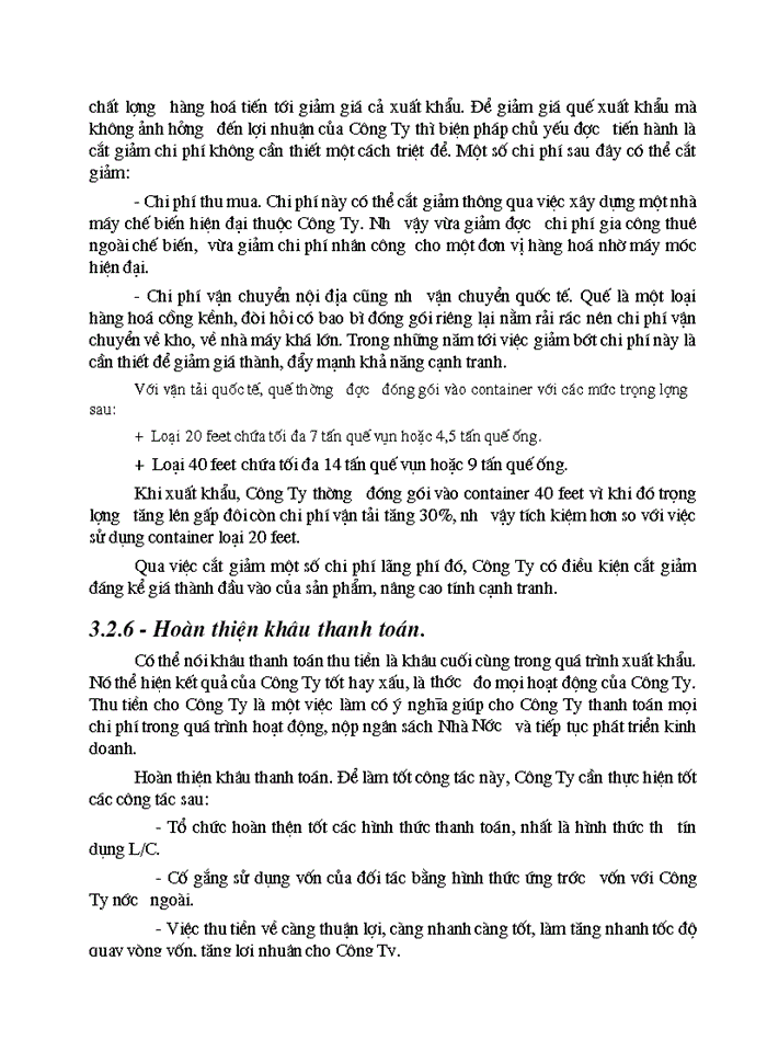 image for page Một số Giải pháp nhằm thúc đẩy hoạt động Kinh doanh Xuất khẩu quế ở Công ty Xuất nhập khẩu tổng hợp I- Hà Nội