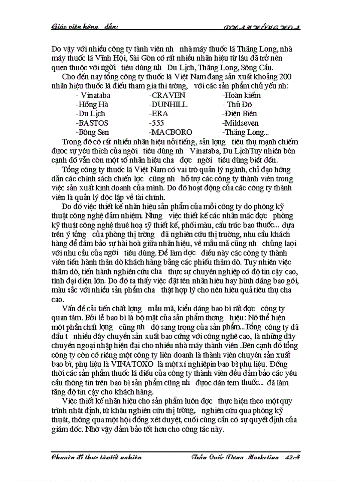 image for page Marketing với việc quảng bá thương hiệu Vinataba trên thị trường thế giới