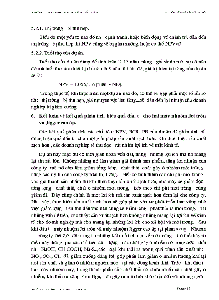 image for page Nghiên cứu áp dụng mô hình sản xuất sạch hơn cho việc giảm thiểu chất thải tại phân xưởng Nhuộm Công ty Dệt 8 3
