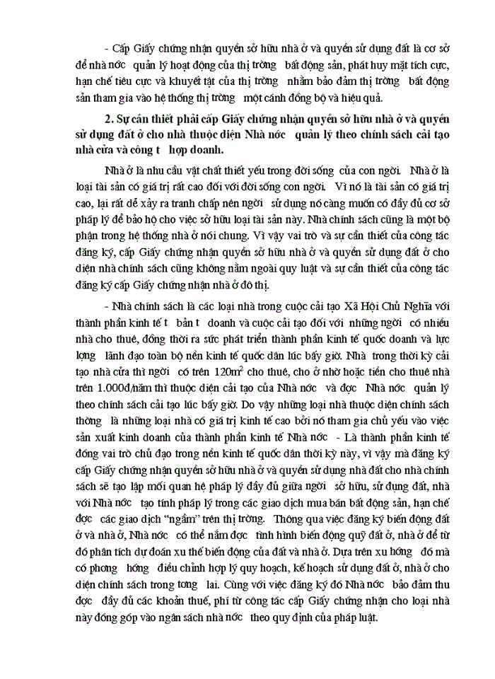 image for page THS Một số Giải pháp nhằm đẩy nhanh tiến độ đăng ký cấp Giấy chứng nhận quyền sở hữu nhà ở và quyền sử dụng đất ở cho nhà thuộc diện Nhà nước quản lý theo chính sách cải tạo nhà cửa và công tư hợp doanh trên địa bàn Thành phố Hà Nội