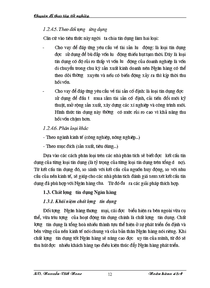 image for page Giải pháp nâng cao chất lượng tín dụng tại Ngân hàng Nông nghiệp và Phát triển Nông thôn quận Thanh Xuân