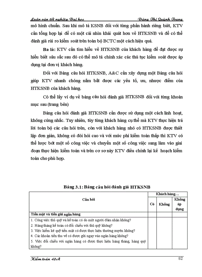 image for page Hoàn thiện quy trình đánh giá trọng yếu và rủi ro kiểm toán trong kiểm toán Báo cáo tài chính do Công ty cổ phần Kiểm toán và Tư vấn thực hiện