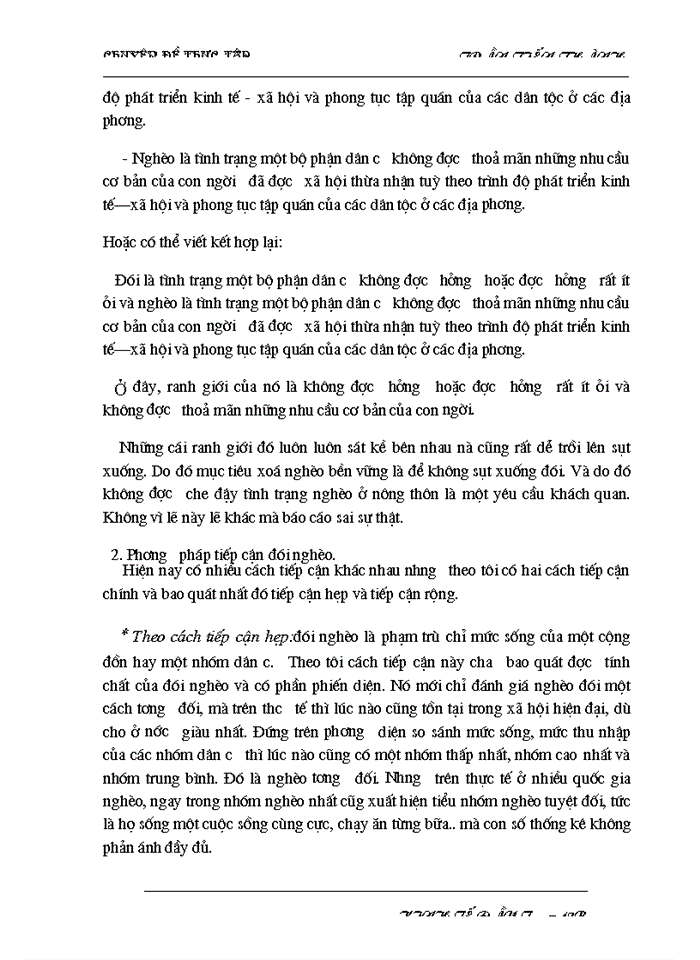 image for page THS Thực trạng sử dụng vốn đầu tư trong nước cho chương trình xoá đói giảm nghèo thời gian qua