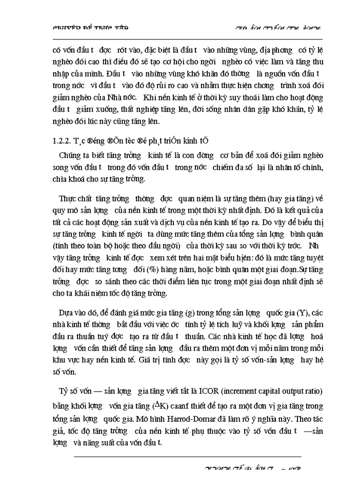 image for page THS Thực trạng sử dụng vốn đầu tư trong nước cho chương trình xoá đói giảm nghèo thời gian qua