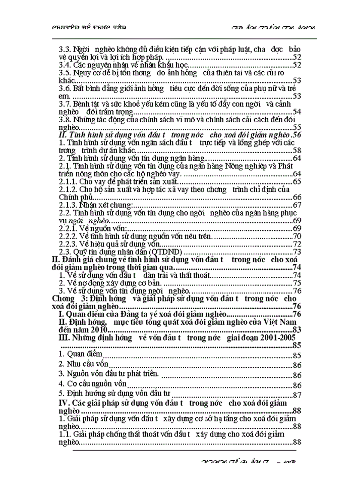 image for page THS Thực trạng sử dụng vốn đầu tư trong nước cho chương trình xoá đói giảm nghèo thời gian qua