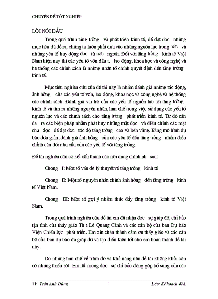 image for page Một số nguyên nhân chính ảnh hưởng đến tăng trưởng kinh tế Việt Nam