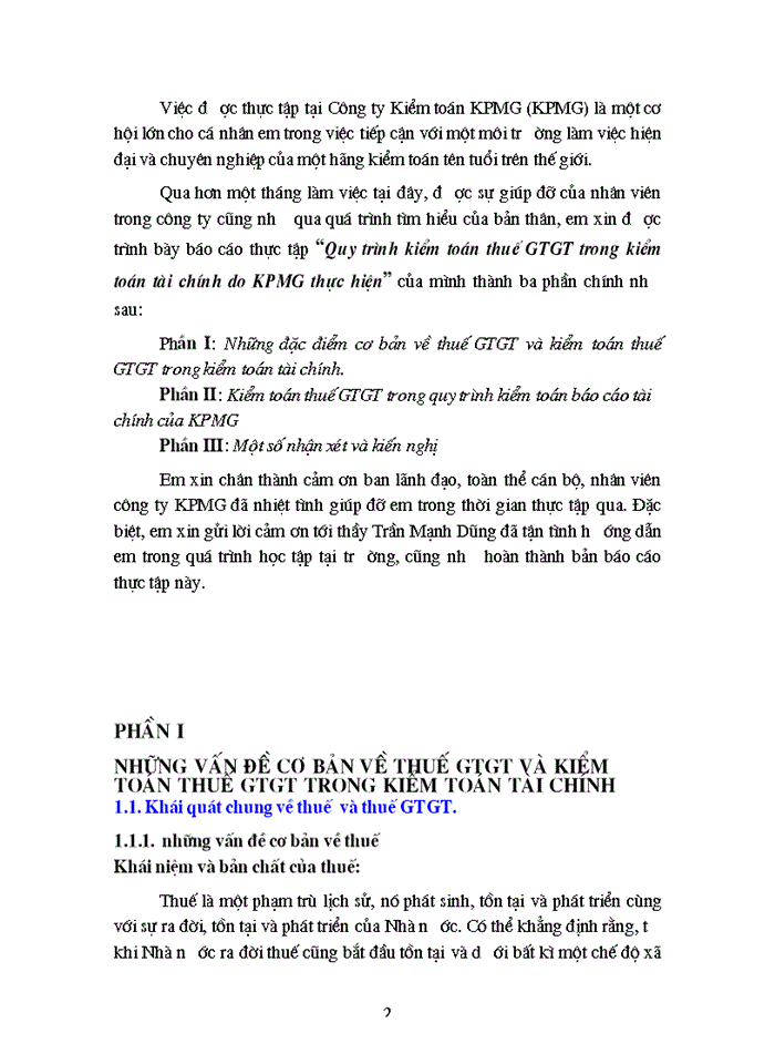 image for page Quy trình Kiểm toán thuế Giá trị gia tăng trong Kiểm toán tài chính do KPMG thực hiện