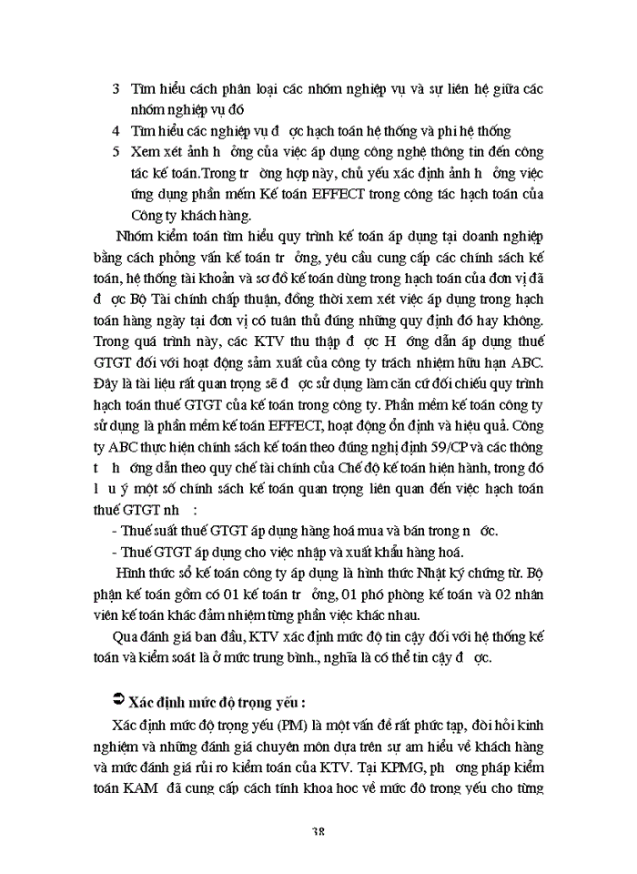 image for page Quy trình Kiểm toán thuế Giá trị gia tăng trong Kiểm toán tài chính do KPMG thực hiện