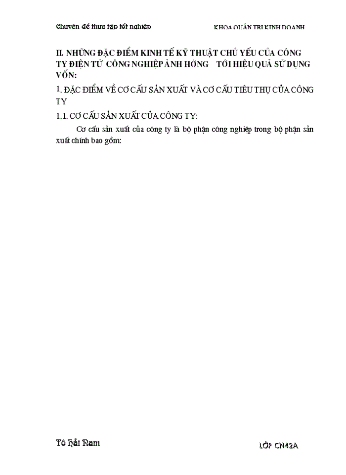 image for page Giải pháp nhằm nâng cao hiệu quả sử dụng vốn Kinh doanh ở Công ty Điện tử Công nghiệp