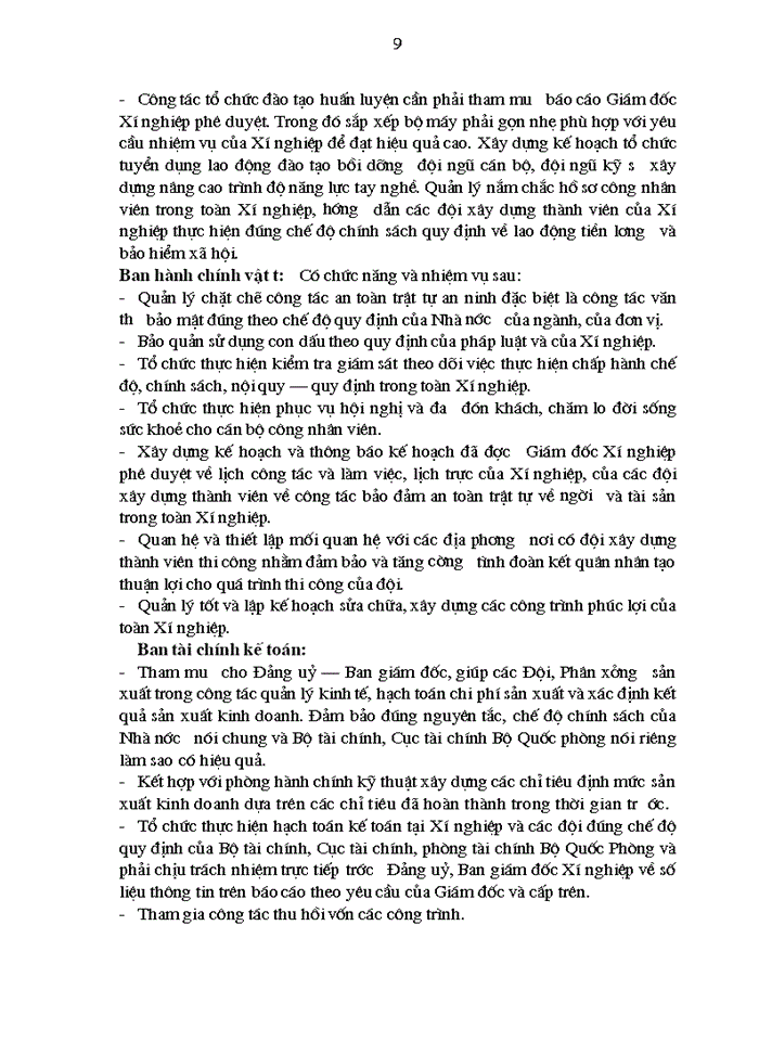 image for page Hoàn thiện Kế toán Chi phí sản xuất và tính Giá thành sản phẩm Xây lắp tại Xí nghiệp 296 - Công ty Xây dựng 319 Bộ Quốc Phòng