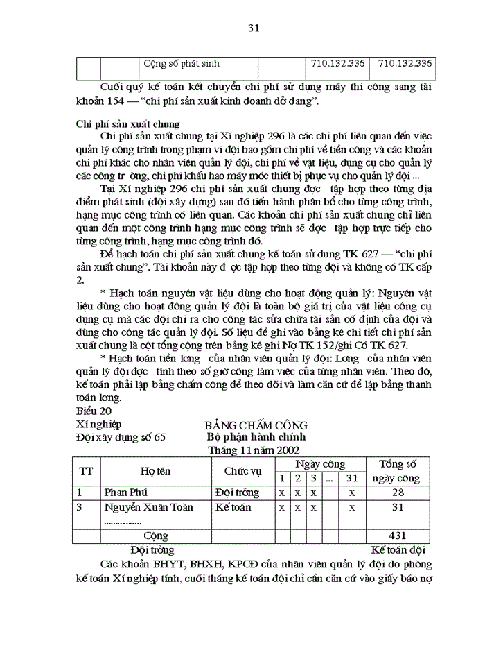 image for page Hoàn thiện Kế toán Chi phí sản xuất và tính Giá thành sản phẩm Xây lắp tại Xí nghiệp 296 - Công ty Xây dựng 319 Bộ Quốc Phòng
