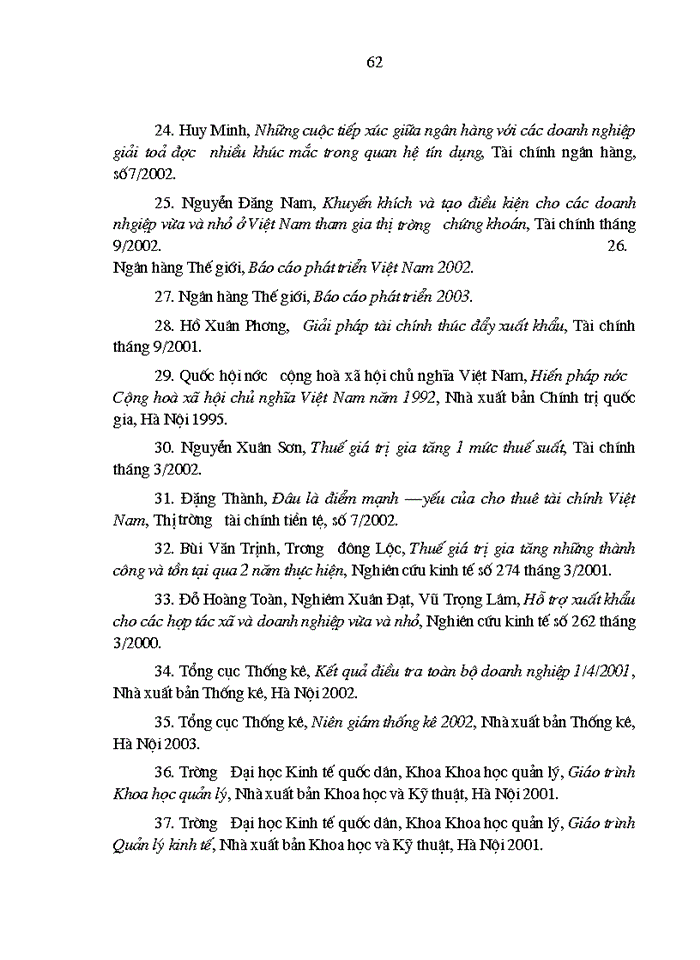 image for page Hoàn thiện chính sách tài chính tín dụng nhằm thúc đẩy sự phát triển của các Doanh nghiệp hoạt