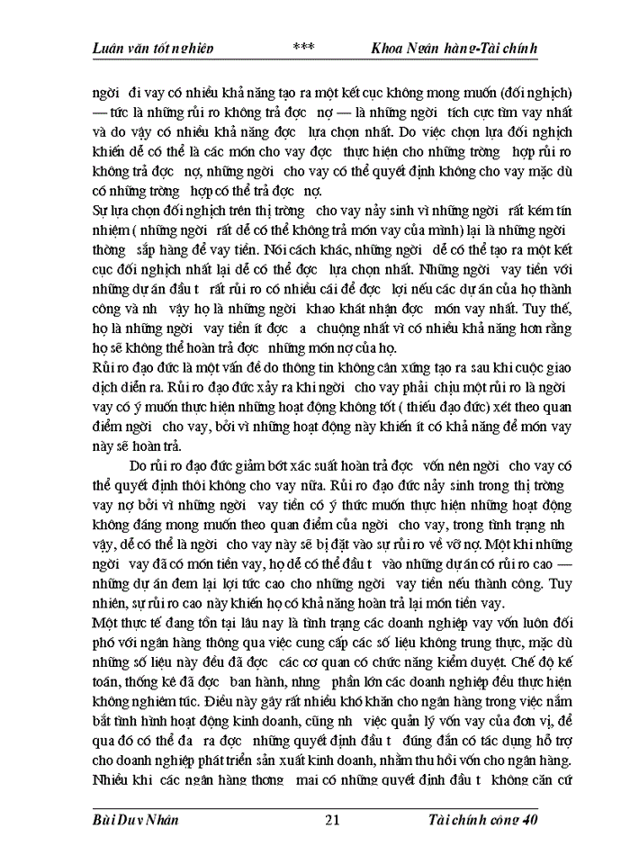 image for page Một số biện pháp phòng ngừa rủi ro tín dụng đối với Doanh nghiệp ngoài quốc doanh tại Ngân hàng Thương mại Cổ phần Quân Đội Việt Nam từ năm