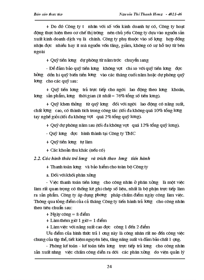 image for page Tình hình hạch toán tiền lương và các khoản trích theo lương tại Công ty cơ khí -Xây dựng và chuyển giao công nghệ mới