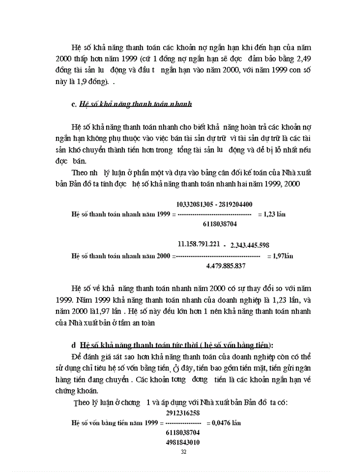 image for page Phân tích thực trạng tình hình tài chính tại Nhà xuất bản Bản đồ