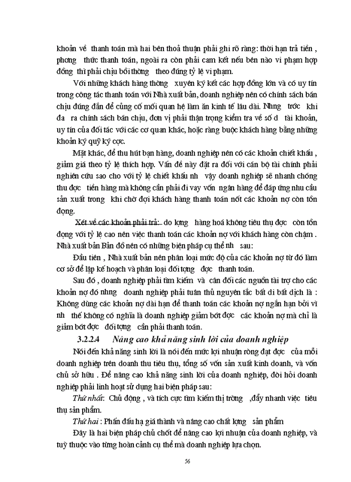 image for page Phân tích thực trạng tình hình tài chính tại Nhà xuất bản Bản đồ