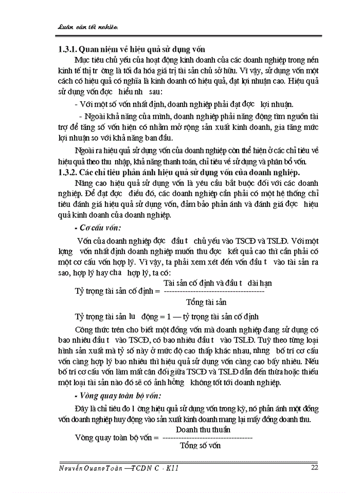 image for page Giải pháp nâng cao hiệu quả sử dụng vốn tại Công ty cổ phần vật liệu Xây dựng Thái Bình